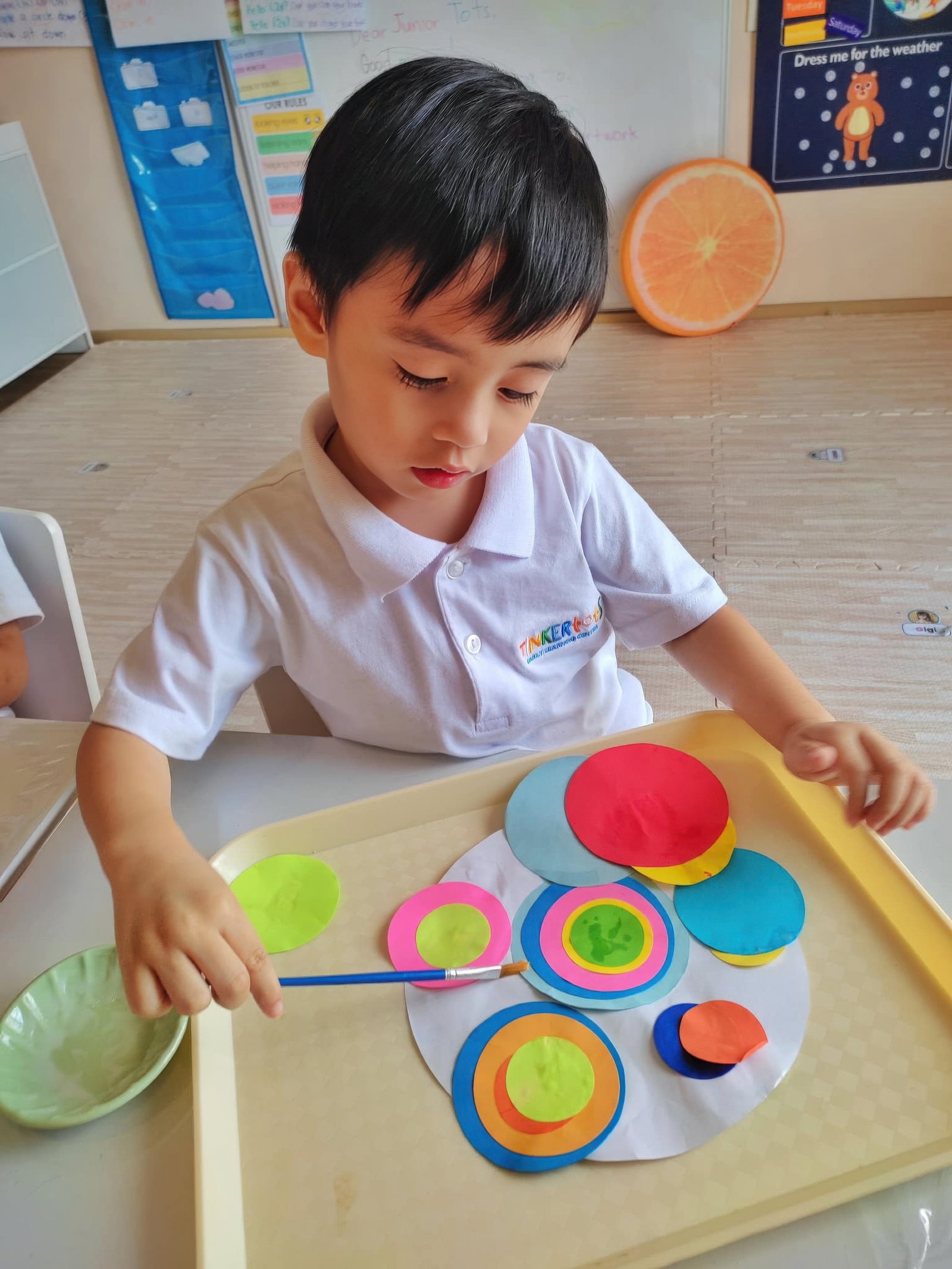 Children learning through curriculum